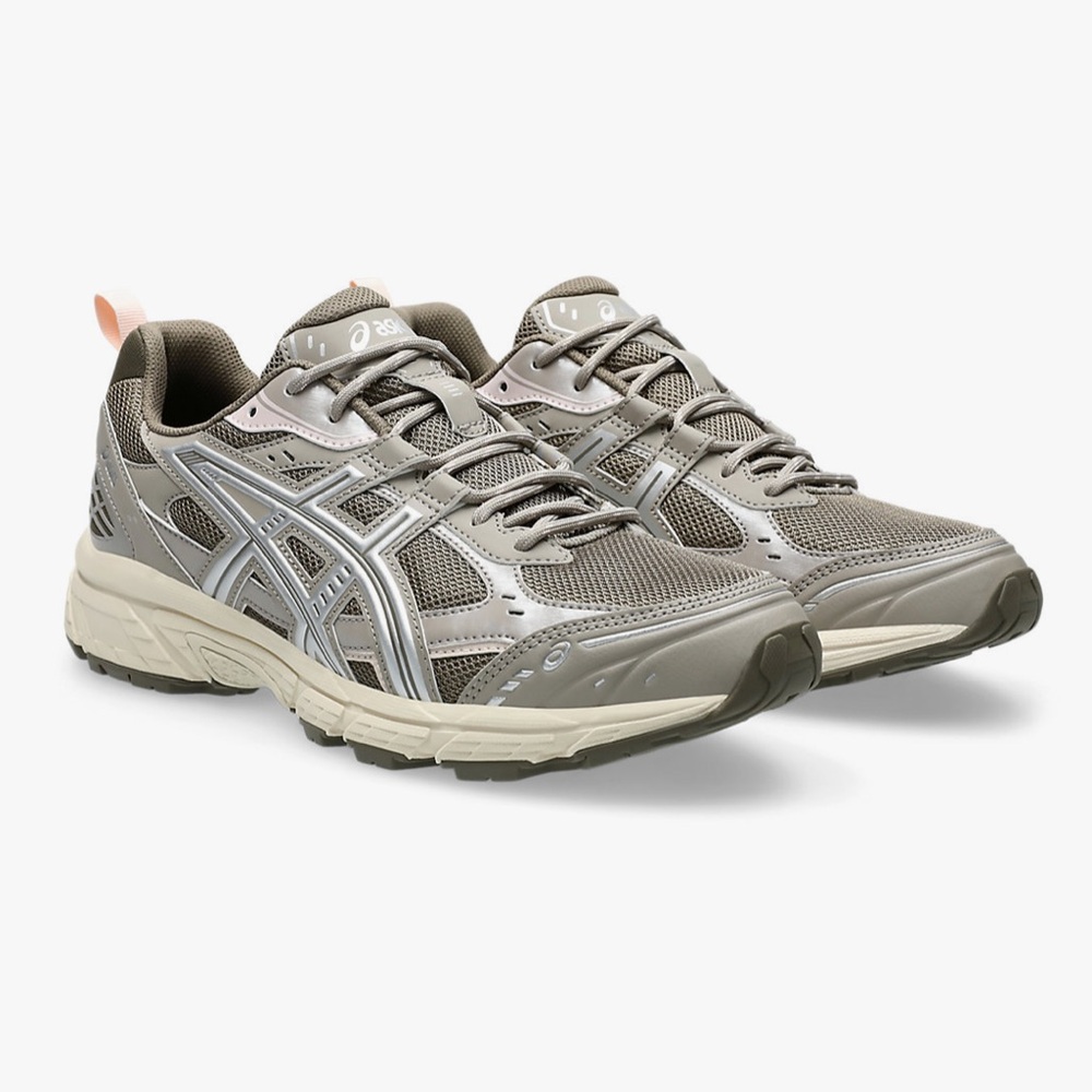 FREE PEOPLE ASICS GEL-NUNOBIKI Dark Taupe/Pure Silver Size 7